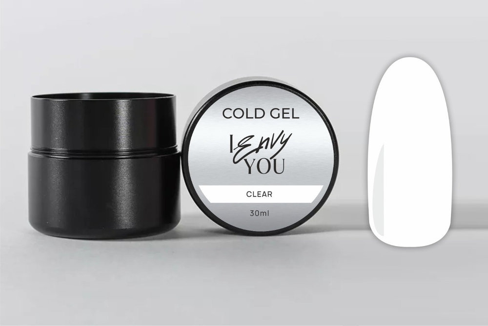 ENVY, COLD GEL Clear (30g) имеет индивидуальный тепловой эффект