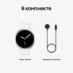 Смарт-часы Samsung Galaxy Watch8 40 мм Серебро (Silver)