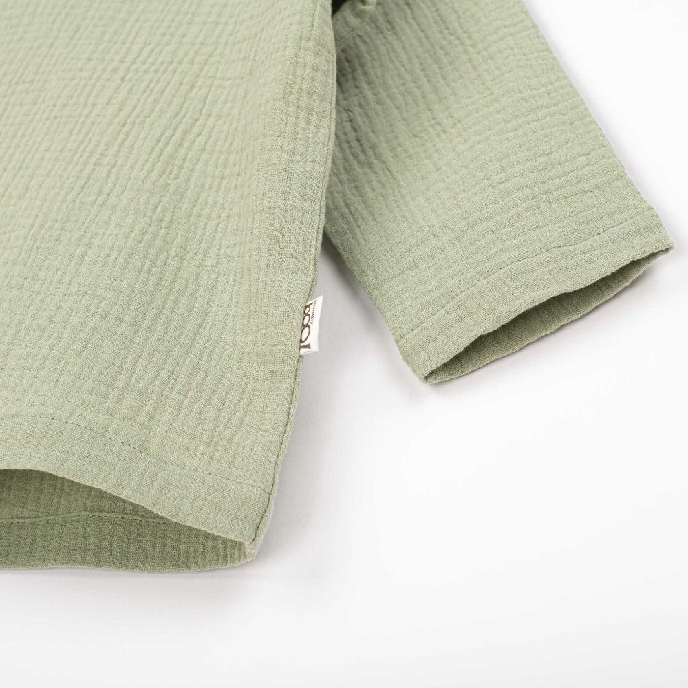 Рубашка муслиновая "Шалфей"