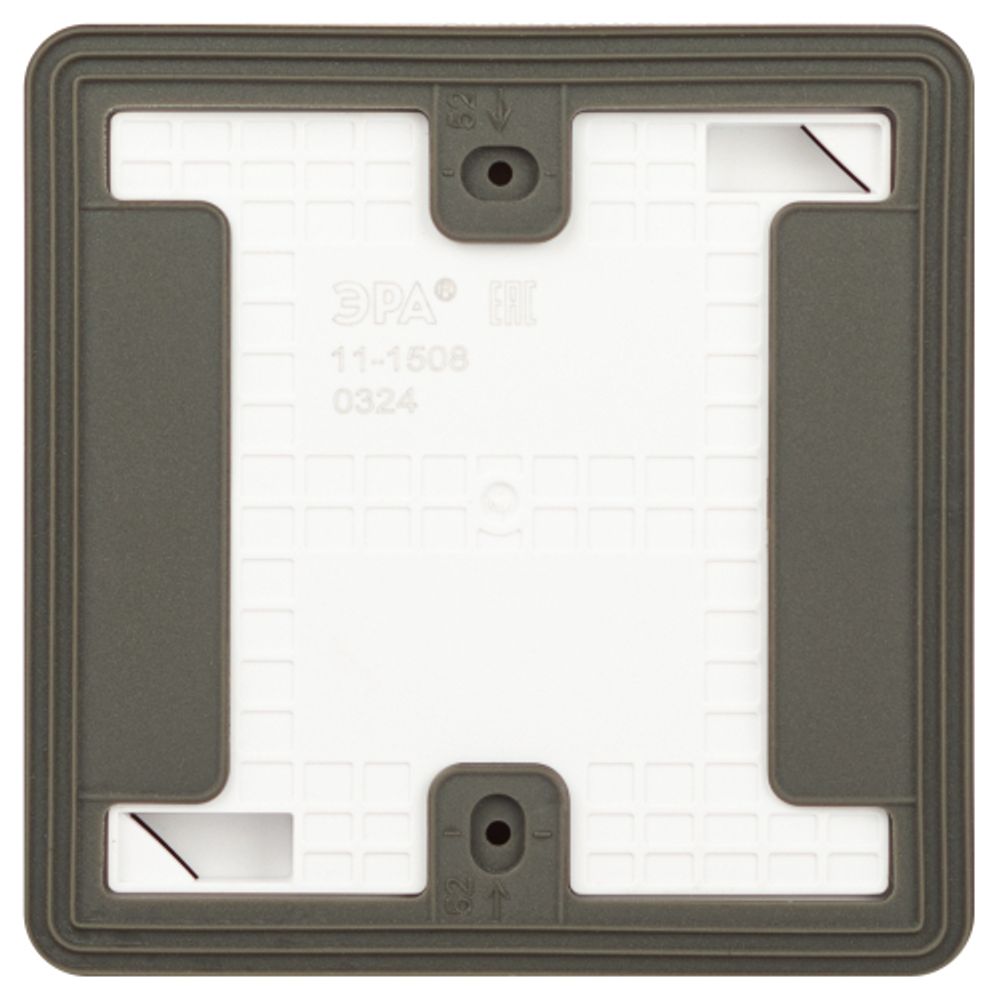 Переключатель ЭРА Эксперт 11-1508-01 для жалюзи кнопочный IP55, 10АХ-250В, ОУ, белый