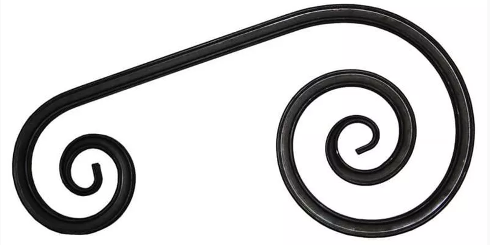 Кованый элемент "Вензель" 660х140х320 мм.