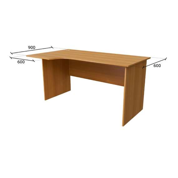 Стол криволинейный СФ258 1504х900х760, вишня