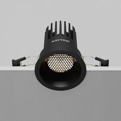 Встраиваемый светильник Maytoni Dip DL117-15W-4K-B