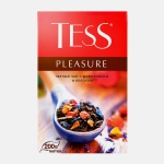 Чай черный Tess Pleasure c шиповником и яблоком 200г