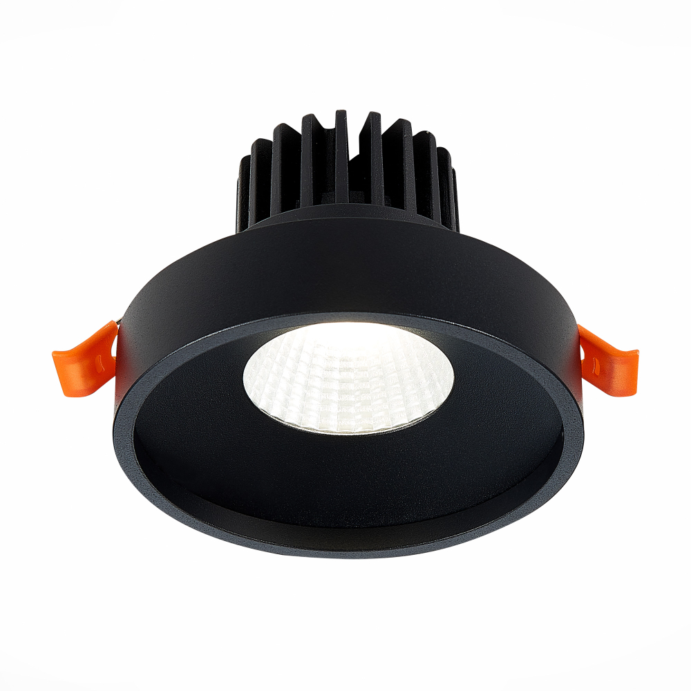 ST751.448.10 Св-к встр. Черный LED 1*10W 4000K 750Lm Ra>90 38° IP20 D100xH75 170-240V