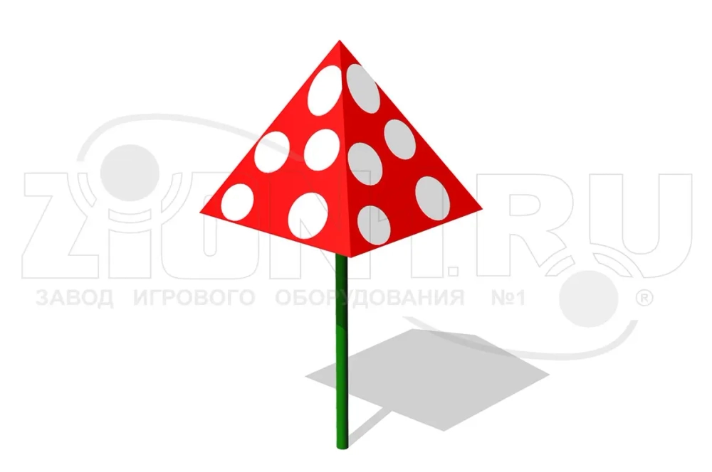 Песочница шестигранная для детской площадки