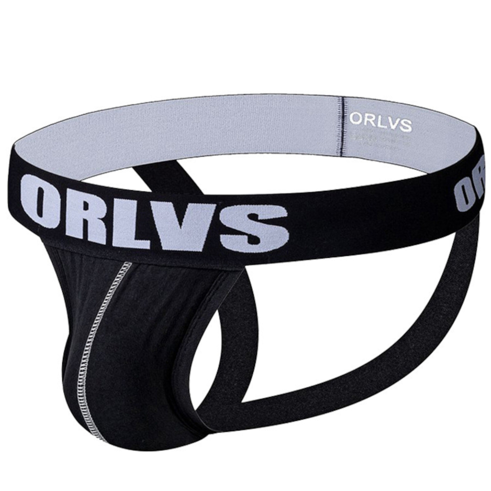 Мужские трусы джоки черные ORLVS OR131-2