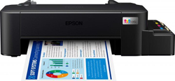 Принтер струйный Epson L121 цветной, цвет: черный