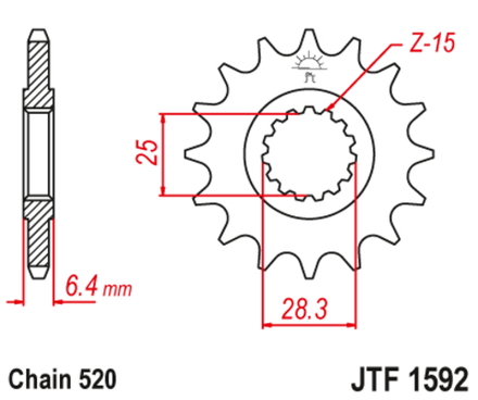 Звезда JTF1592.14