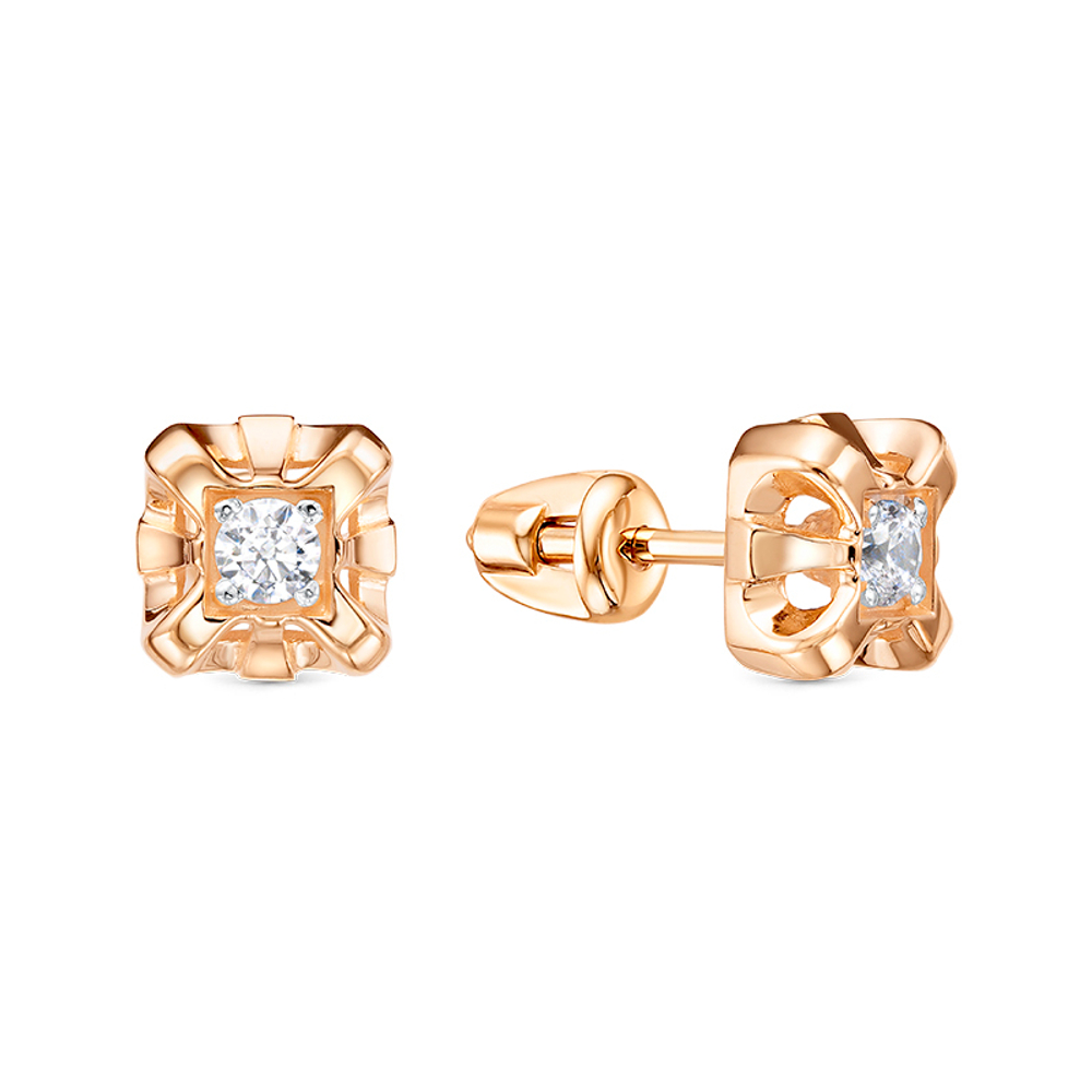 Серьги из золота 585 пробы