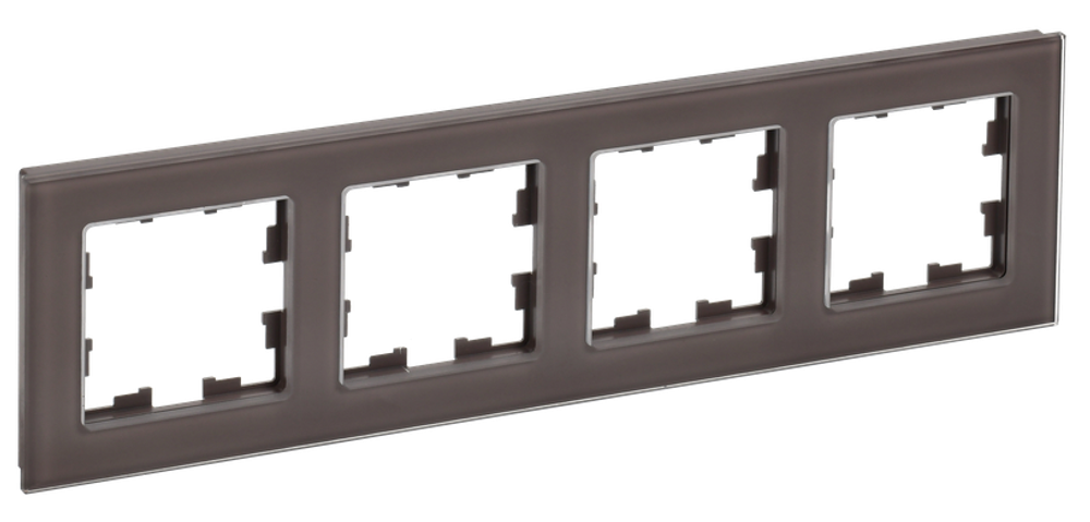Рамка четверная  IEK BR-M42-G-K45