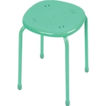 Табурет с пластмассовым сиденьем (ТП02/БЗ бирюза)