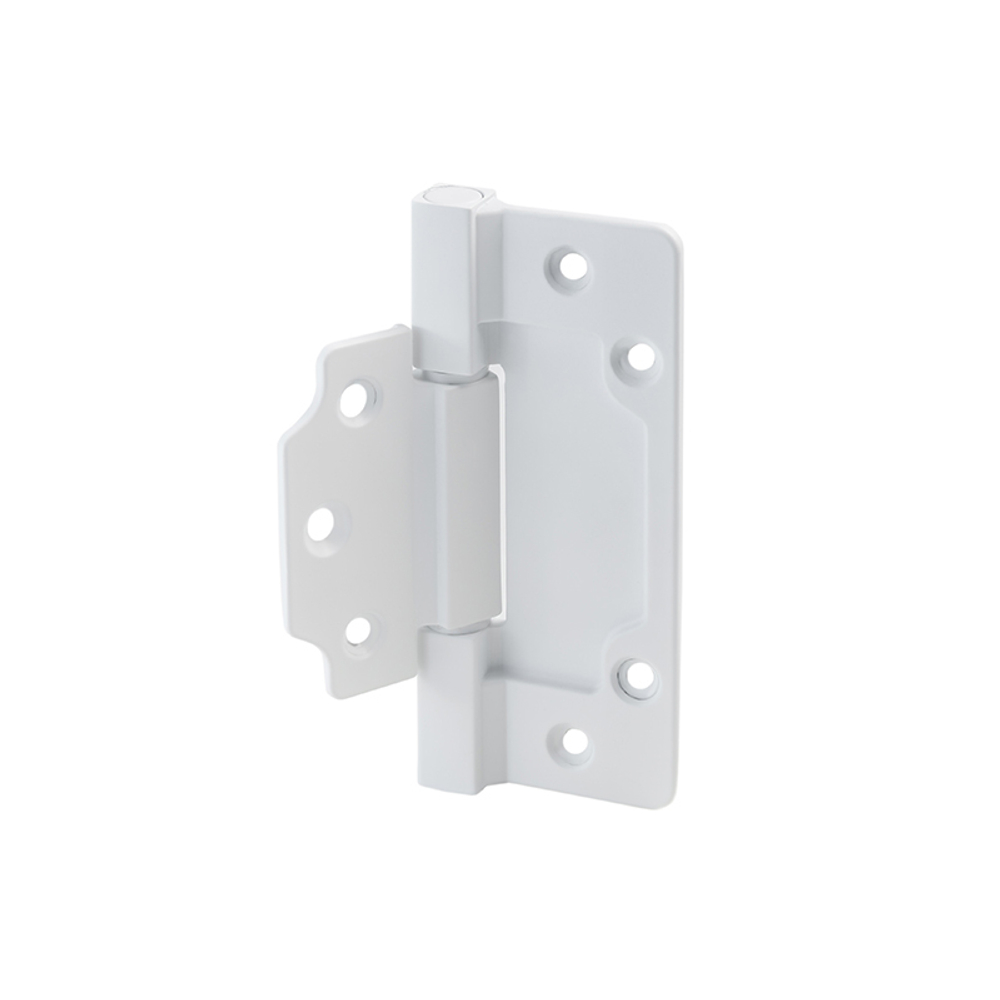 Петля накладная Aldeghi Luigi 144Q, цвет белый матовый (гарантия - 12 месяцев)