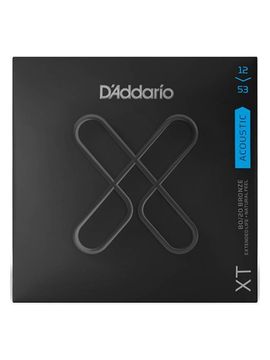 Струны для акустической гитары 12-53 D'ADDARIO XTABR1253