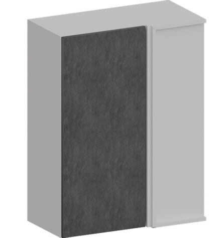 Кухня Модуль ШВУ 709 Белый / Бетон