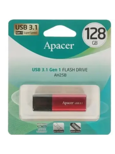 Память USB Flash 128 ГБ AH25 AP128GAH25BR-1 RED