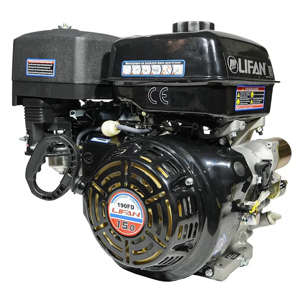 Lifan 190FD D25 бензиновый двигатель