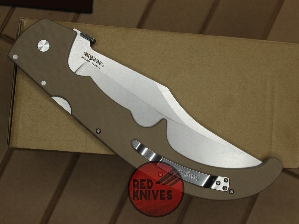 Нож Cold Steel Espada XL G10 - песочная рукоять G10, клинок стоунвош