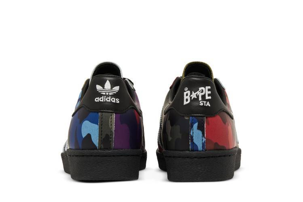 Кроссовки A Bathing Ape X Adidas Originals Superstar