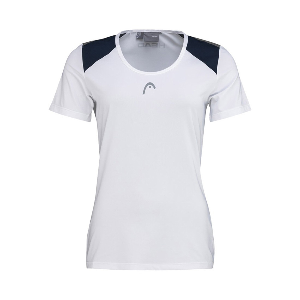 Футболка женская HEAD Club 22 T-Shirt W 814431-WHDB-L, размер L