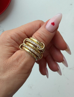 Кольцо DIVA gold