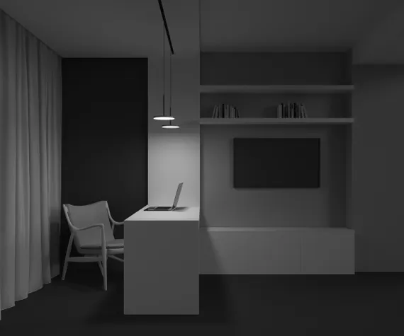 Трековый светильник Плато / Plato Exility 3000K 15Вт 120° Technical tr123-2-15w3k-b