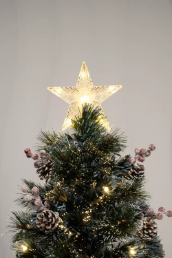 Оптоволоконная елка с LED лампочками Альпийская 180 см., леска+пвх, контроллер (Т2162-180)