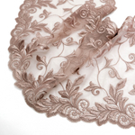 Вышивка на сетке Adeline ПУДРА, 21см