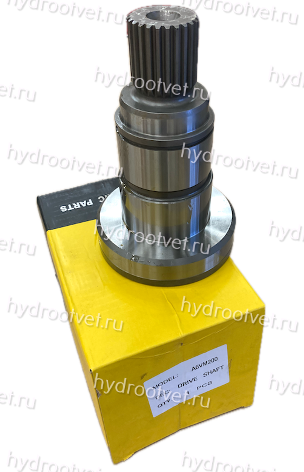 A6VM107 DRIVE SHAFT  18T  L=176MM - Приводной вал 18T L=176мм