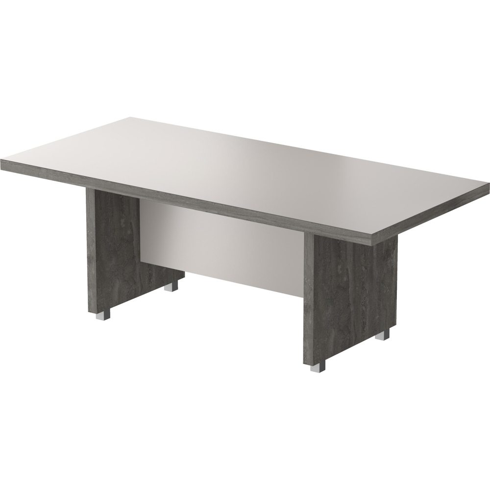 Стол Д_EASY Director для переговоров ДСП мел. Асканит/желез.кам 801.004