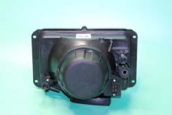 Фара основная КамАЗ, МАЗ, УАЗ-3160 квадратная, гладкое стекло /36.3775,ФГ013/