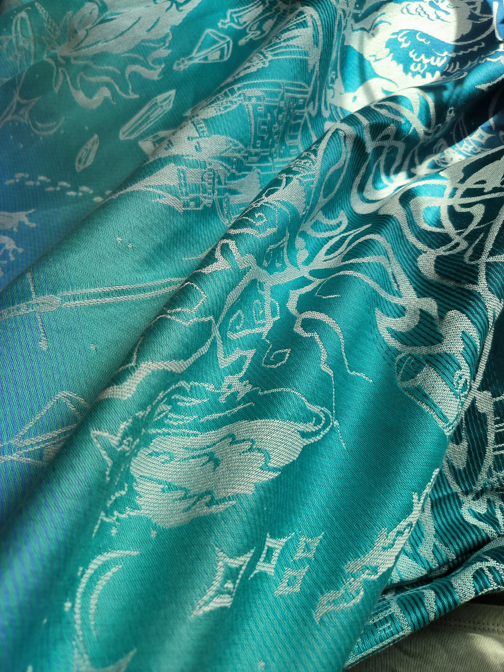 Mokosh wrap School of Witchcraft and Wizardrd Spring ball