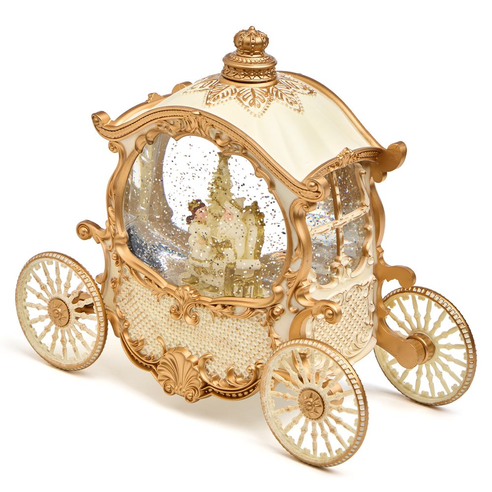 МУЗЫКАЛЬНАЯ СТАТУЭТКА "КАРЕТКА" С LED-ПОДСВЕТКОЙ 26Х11,5Х21,5 СМ