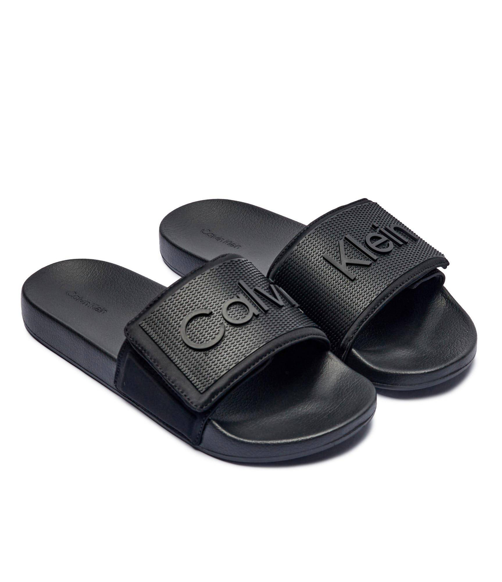 Шлепанцы Calvin Klein - черный(HM0HM01437)