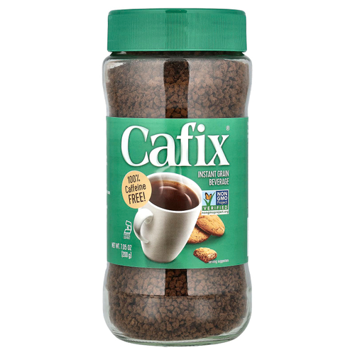 Cafix, растворимый зерновой напиток, без кофеина, 200 г (7,05 унции)