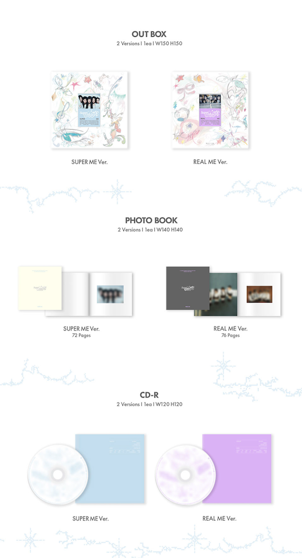 Купить Альбом ILLIT - 1st Mini Album [SUPER REAL ME] | Stars Store