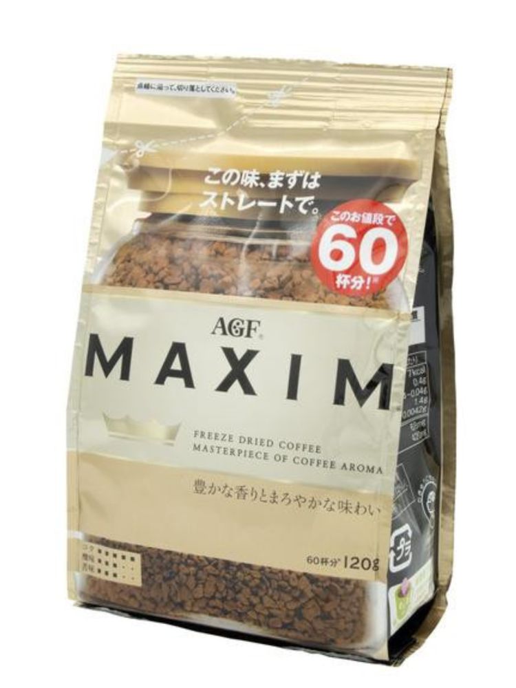 Кофе растворимый AGF Maxim, 120 г, 3 шт