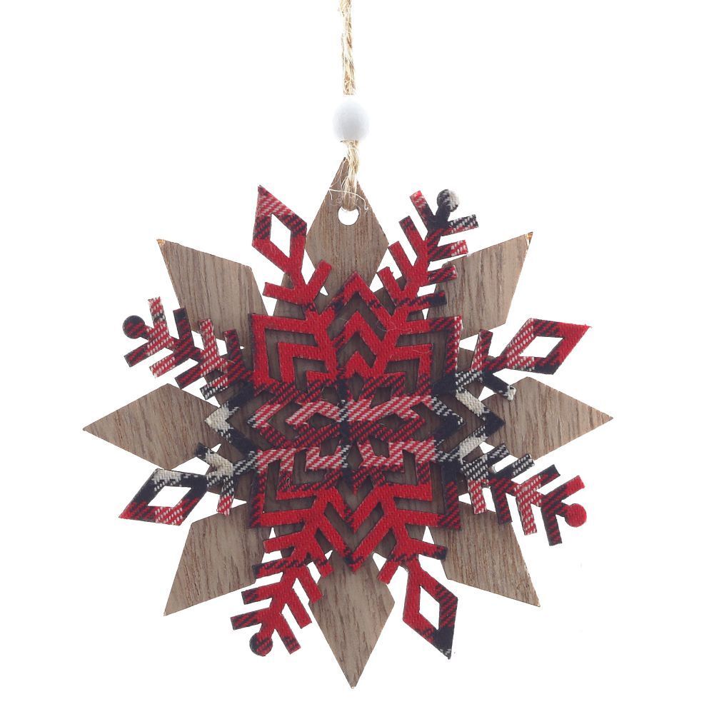 GAEM Украшение новогоднее "Снежинка", L10 W0,5 H11 см, 3в.