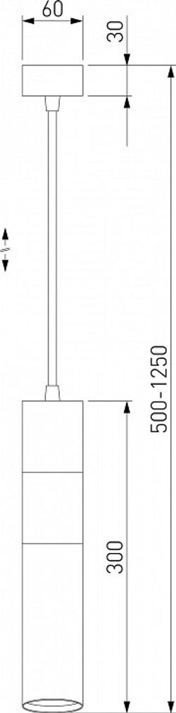 Подвесной светильник Eurosvet Viero 50097/1 черный/золото