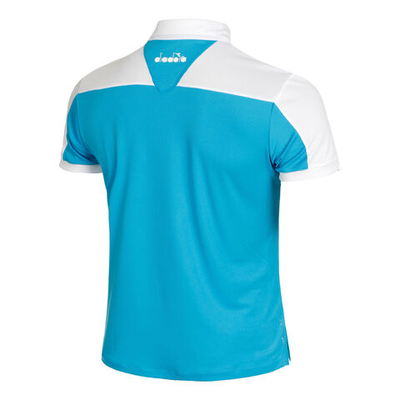 Мужское теннисное поло Diadora Court Polo Men - Blue, White