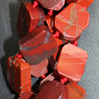 Яшма красная срез 16мм