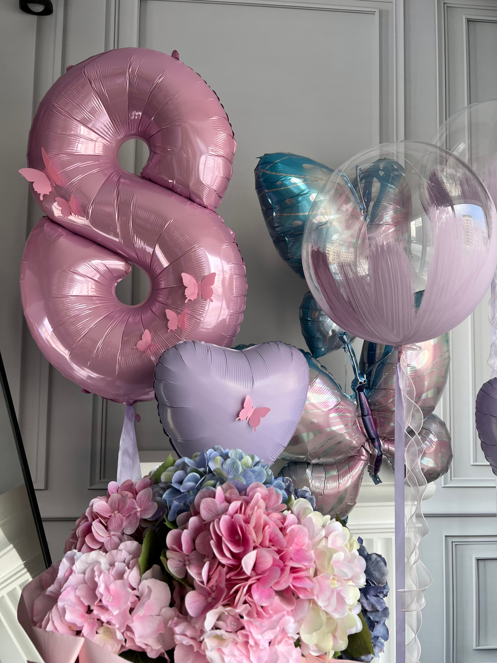 шары на 8 марта № 24