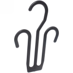 Вешало для обуви, цвет черный, 1 шт, 16,2*9,7 см