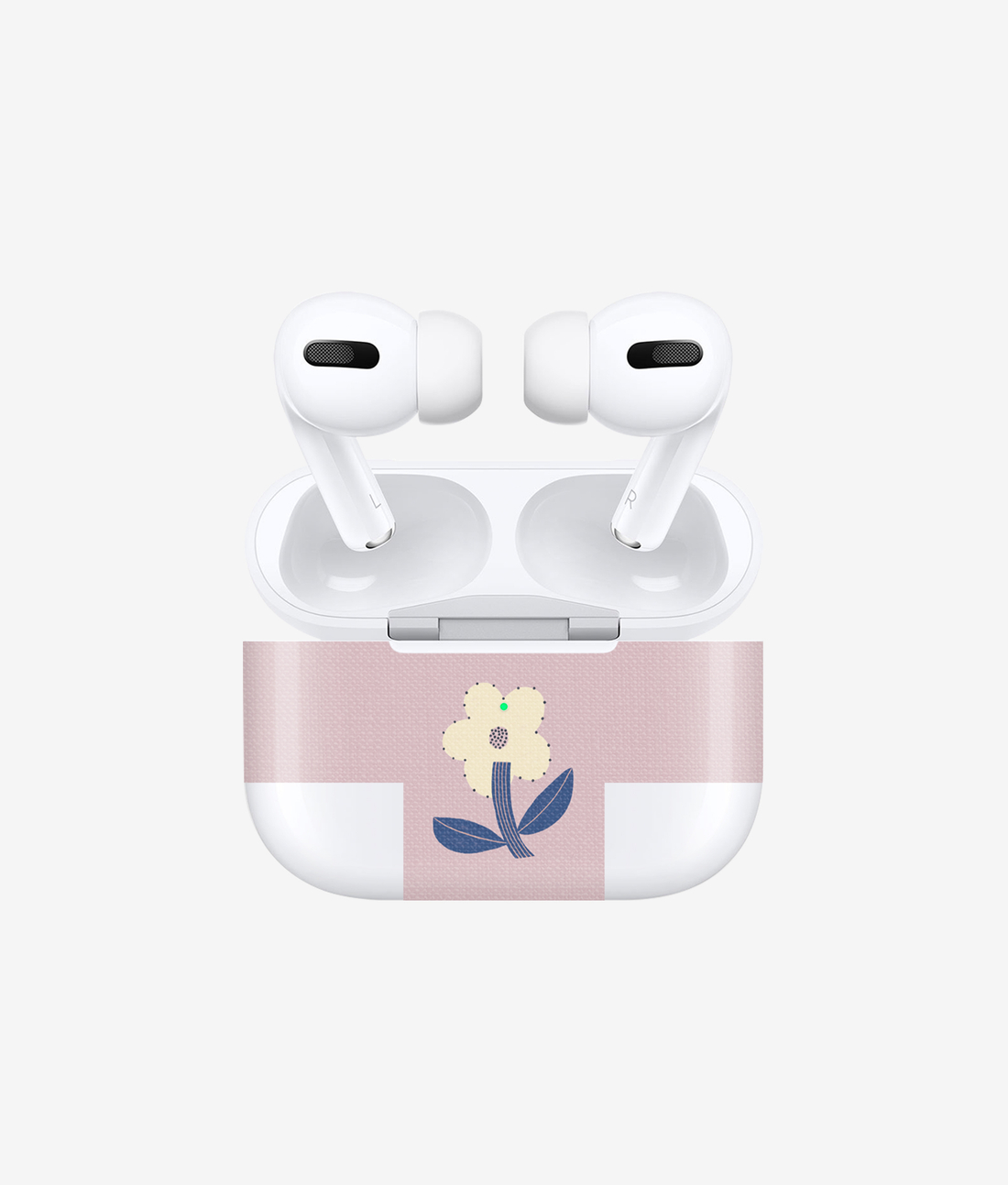 Виниловая наклейка DAISY (розовый) для AirPods