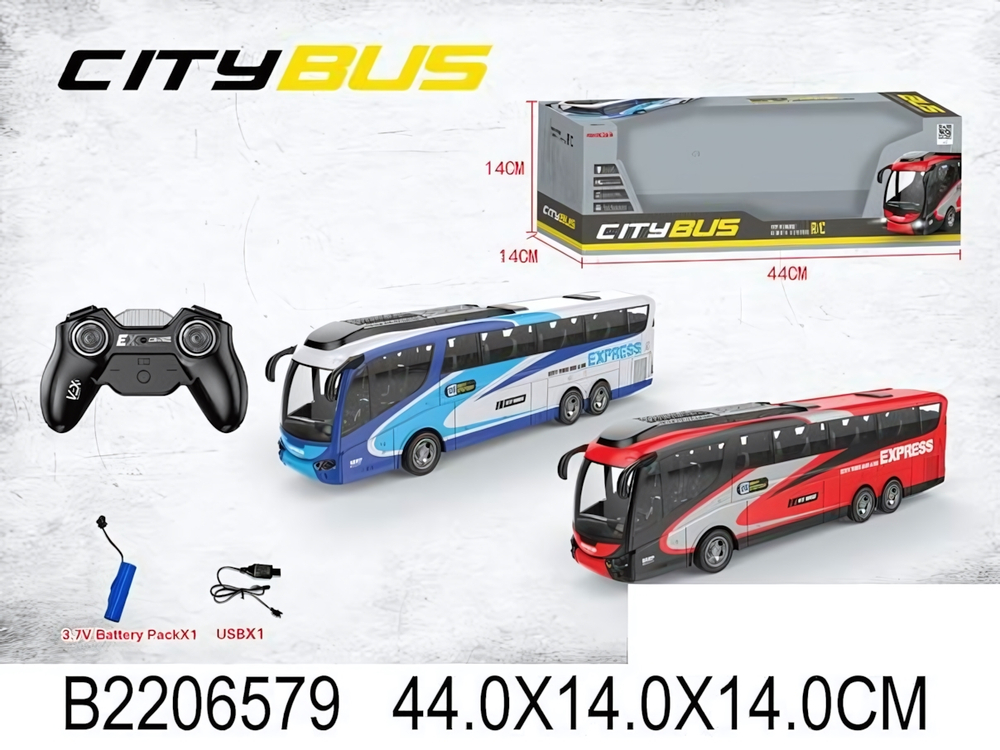 Автобус на РУ, коробка 666-694NA