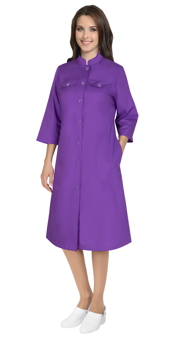 Халат СИРИУС-ВАСИЛИСА женский фиолетовый