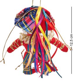 РусКукла RK-452/2 Кукла подвесная «Пульчинелла»