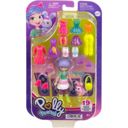 Polly Pocket - Модный набор с куклой и аксессуарами HKV94