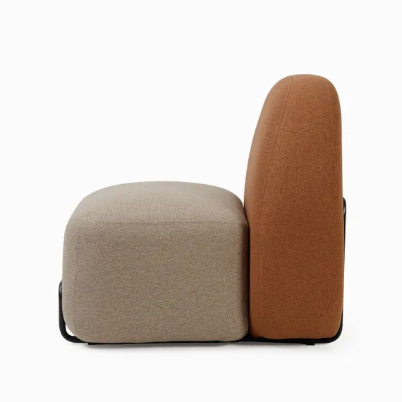 Лаунж-кресло Zeno коричневое