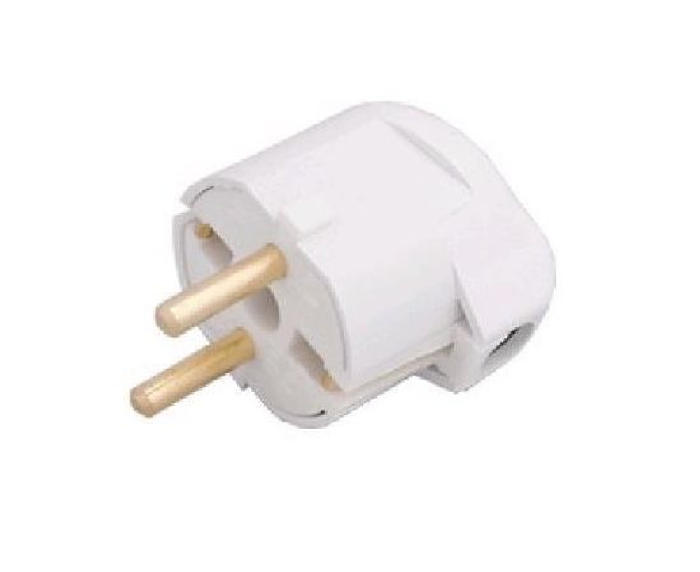 Вилка угловая BYLECTRICA 16А, 250В, с/з